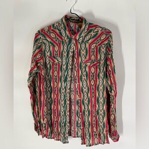 Wrangler Multicolor Patterned Shirt
